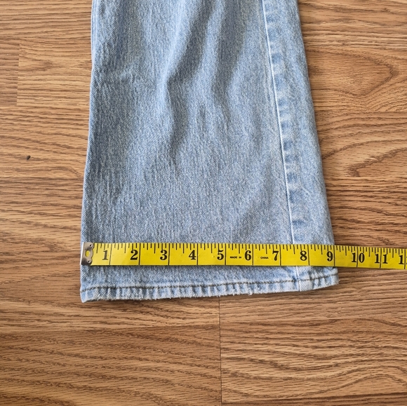 Pacsun Women's Curve High Rise Bootcut Ripped Jeans - Picture 8 of 9